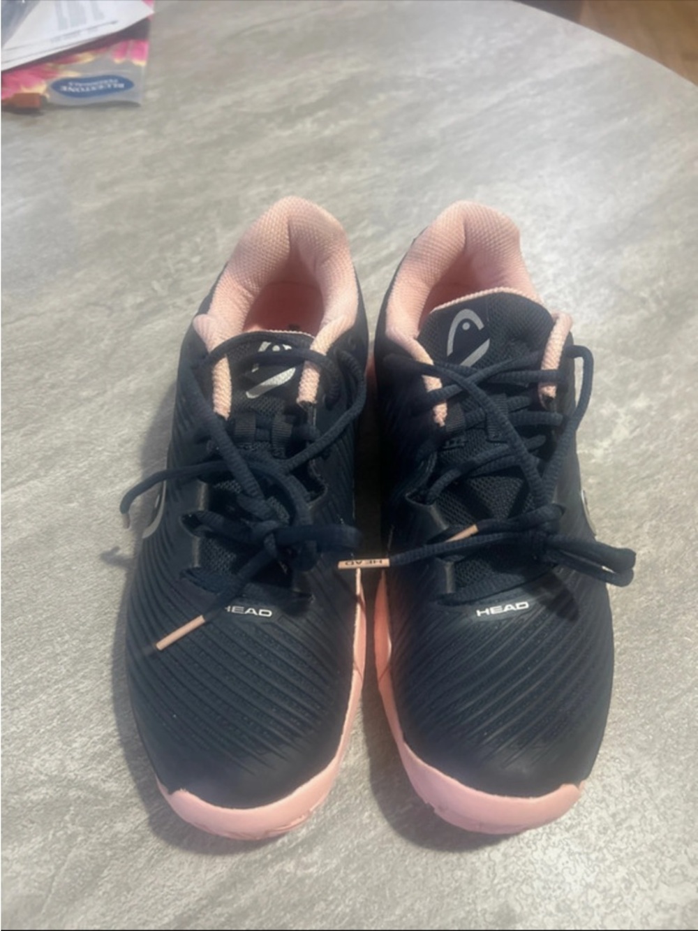 Head Women's Navy and Pink Performance Running Shoes
